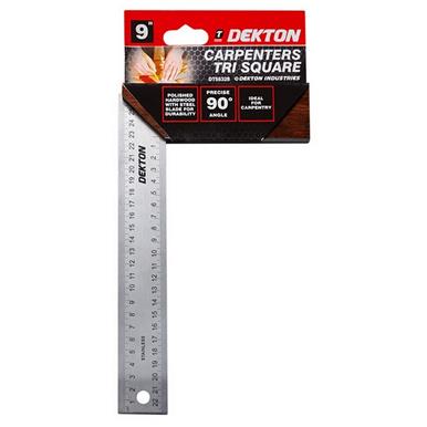 Dekton DT55328 Carpenters Tri Square 9&quot;
