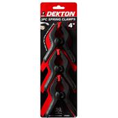 Dekton DT60620 Spring Clamps 4&quot; Pack of 3