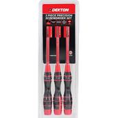 Dekton DT65309 Precision Screwdriver Set 3pc