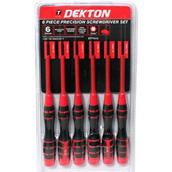 Dekton DT65312 Precision Torx Set Flat and Phillips 6pc