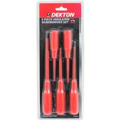 Dekton DT65502 Insulated Screwdriver Set 5Pc
