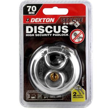 Dekton DT70152 70mm Discus Padlock