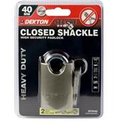 Dekton DT70163 40mm Closed Shackle Padlock