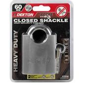 Dekton DT70166 60mm Closed Shackle Padlock