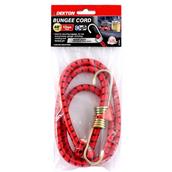 Dekton DT70652 Heavy Duty Bungee Cord Red 1.2m X 12mm