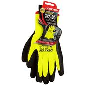 Dekton DT70754 Insulated Winter Gloves Size 9 (L) Black/Green