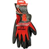 Dekton DT70772 Ultra Grip Nitrile Coated Gloves Size 9 (L) Black/Red