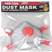 Dekton DT70950 Dust Mask with Carbon Filter 1Pc
