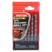 Dekton DT80201 Pro Masonry Drill Set 2 - 10mm 8pc