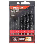 Dekton DT80281 Wood Drill Set 8pc 3-4-5-6-7-8-9-10mm