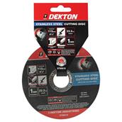 Dekton DT80610 Cutting Disc Stainless Steel 115 x 1 x 22.2mm