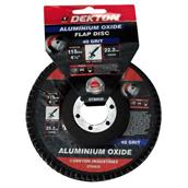 Dekton DT80630 Aluminium Oxide Flap Disc 115mm 40G