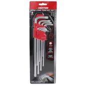 Dekton DT85517 Extra Long Torx Key Set 9Pc