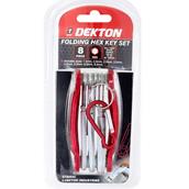 Dekton DT85520 8pc Folding Hex Key Set