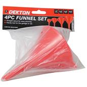 Dekton DT85936 Funnel Set 4pc