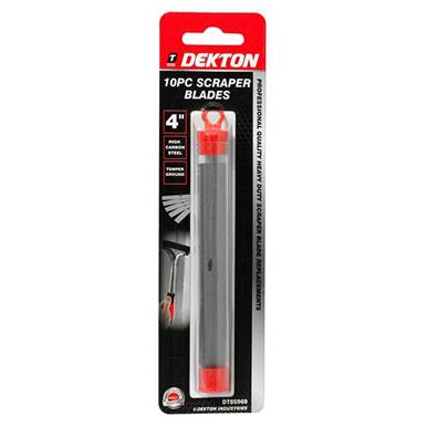 Dekton DT85969 Scraper Blade 4&quot; Pack of 10