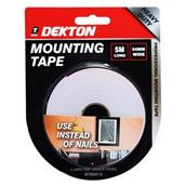 Dekton DT90812 Double Sided Mounting Tape 5m x 25mm