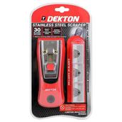 Dekton DT95804 Heavy Duty Stainless Steel Scraper and Blades
