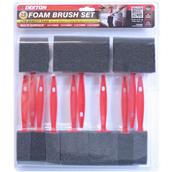 Dekton DT95840 Foam Brush Set 10pc