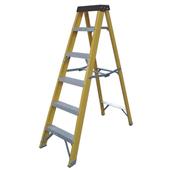 Drabest DFGS6T Fibreglass Step Ladder 6 Tread EN131