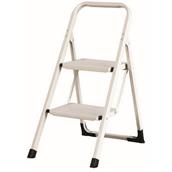 Drabest MF2 White Kitchen Step Ladder 2 Tread
