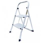 Drabest MF2 White Kitchen Step Ladder 2 Tread