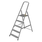 Drabest STD5125 Domestic Steel Step Ladder 5 Tread EN131 125Kg (Non Pro)