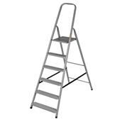 Drabest STD6125 Domestic Steel Step Ladder 6 Tread EN131 125Kg (Non Pro)