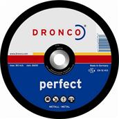 Dronco Depressed Centre Metal Cutting Disc Pack of 25 230mm x 3mm x 22.2mm (1232015) * CLEARANCE *