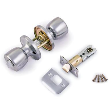 ERA 168-57 Privacy Knob Set Satin Chrome * Clearance *
