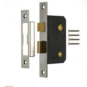 ERA 243-32 5 Lever Bathroom Sashlock 67mm Electro Brass (Also Coded 243-37)