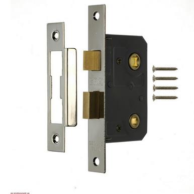 ERA 243-62 5 Lever Bathroom Sashlock 67mm Satin Chrome (Also Coded 243-67)