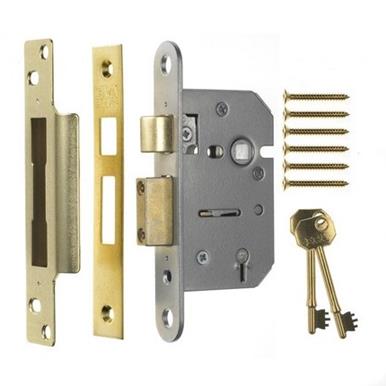 ERA 302-62 5 Lever Viscount Sashlock 76mm Chrome Plated (Also Coded 302-67)