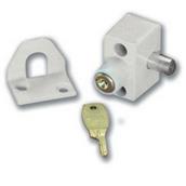 ERA 803-17 White Sash Window Bolt Standard Key (Was 803-12)