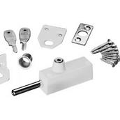 ERA 807-17 Multi-Purpose Door Bolt White with 2 Keys (Was 807-12) * Clearance *