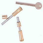 ERA 826-377 Sash Window Screw Locks Standard Brass (Card of 2) (Was 826-32)