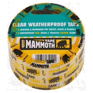 Everbuild Weatherproof Tape Clear 50mm x 10m