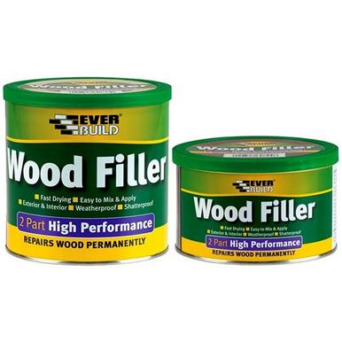 Everbuild 2 Part Wood Filler Light 500g