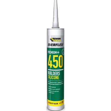 Everbuild 450 Builders Silicone Black C3