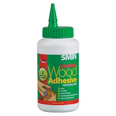 Everbuild Lumberjack 5 Min PU Wood Adhesive 750g Liquid