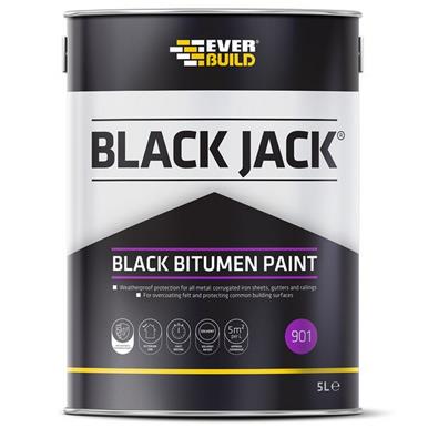 Everbuild 901 Black Bitumen Paint 1L