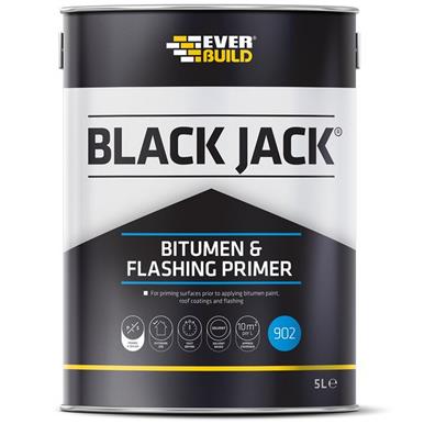 Everbuild 902 Bitumen & Flash Primer Black 1L