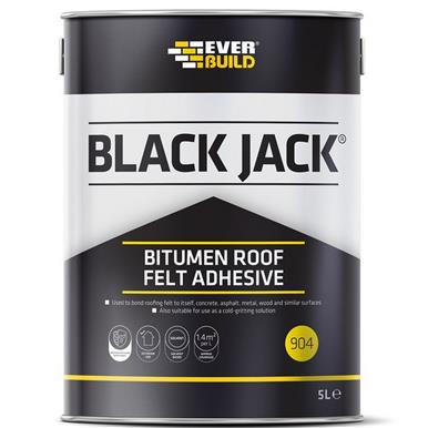 Everbuild 904 Felt Adhesive Black 1L