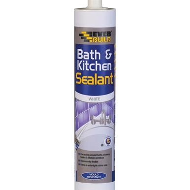Everbuild Bath & Kitchen Sealant White C3