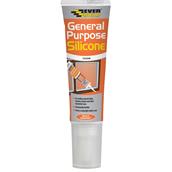 Everbuild General Purpose Silicone Clear Easi Squeeze 80ml