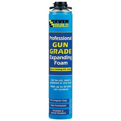 Everbuild (EVGF7) Expanding Foam Gun Grade 750ml