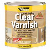 Everbuild Ultra Hard Floor Varnish Clear 750ml