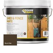 Everbuild Shed and Fence Mate Burnt Oak 5L
