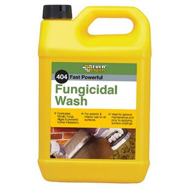 Everbuild 404 Fungicidal Wash 5L ( Moss & Mould Remover )