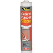 Everbuild General Purpose Silicone Clear C3